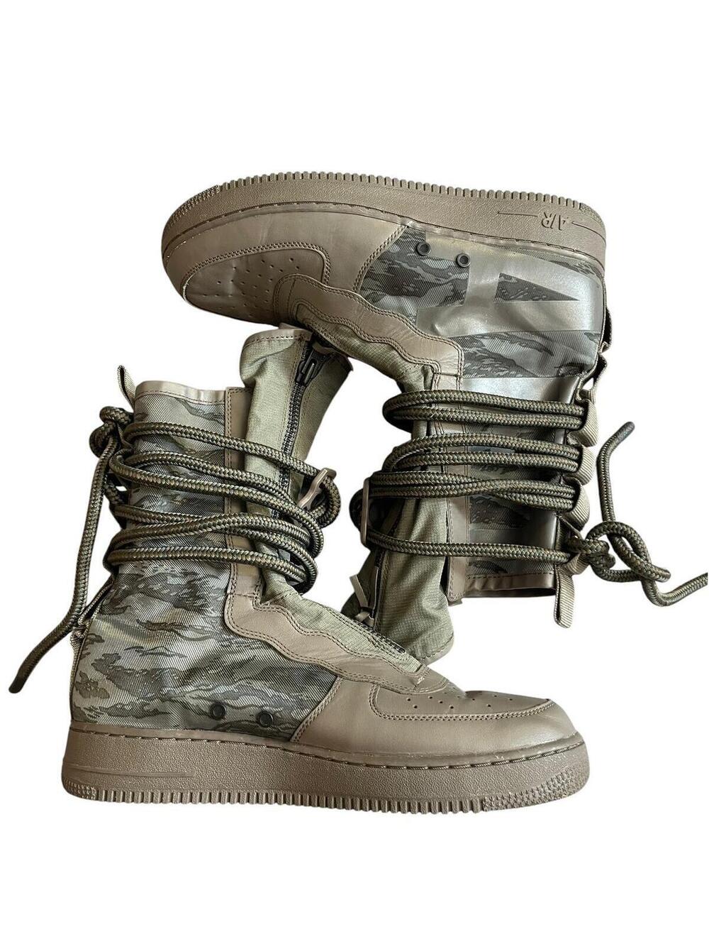 Nike AF1 Ridgerock Goddess of Victory camo high top boots 11 - Picture 2 of 12